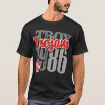 Pièce en t noire de Trojan de troy
