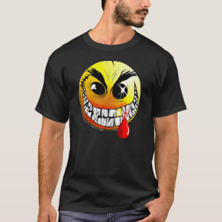 T-shirt Pièce en t noire de tueur