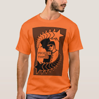 T-shirt Pièce en t orange de Prozack