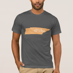 T-shirt Pièce en t "orange" du Tennessee de l'Appalachia