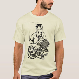 T-shirt Pièce en t originale de joueur de tennis des