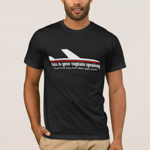 T-shirt Pièce en t parlante de vacances de radiotélépho