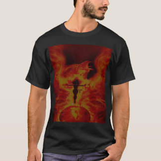 T-shirt pièce en t Phoenix-lever-BG