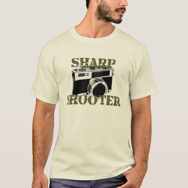 T-shirt Pièce en t pointue de tireur (Devant)