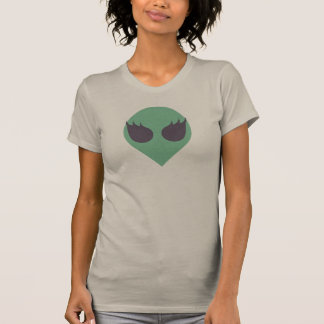 T-shirt Pièce en t principale étrangère de Femme Eyelashed
