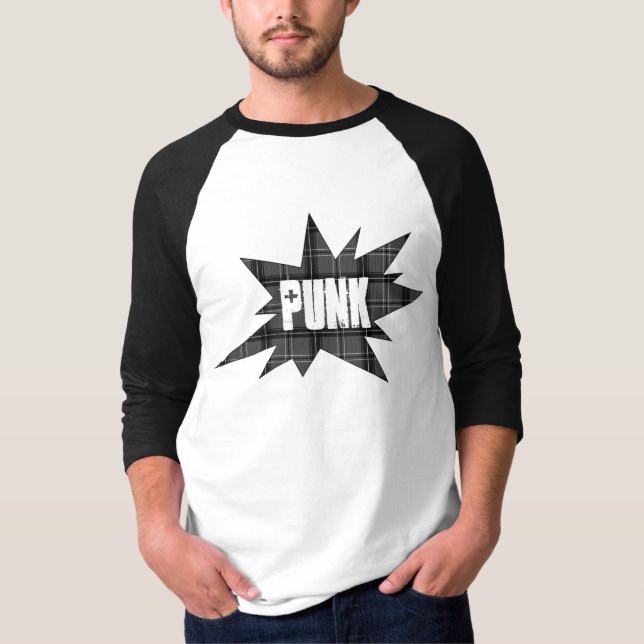 T-shirt Pièce en t punk (Devant)