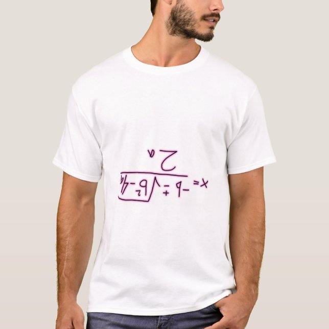 T-shirt Pièce en t quadratique de fraude (Devant)
