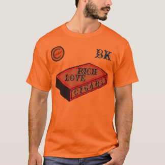 T-SHIRT PIÈCE EN T RICHE DE "' CIGARE" D'AMOUR DE S