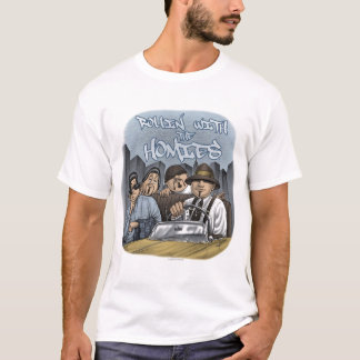 T-shirt Pièce en t Rollin de ZZ avec le Homies