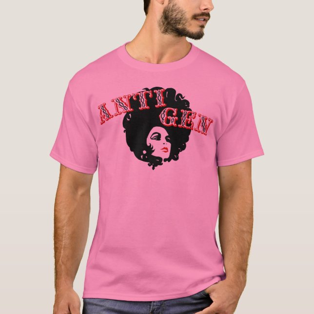 T-shirt Pièce en t rose de diva (Devant)