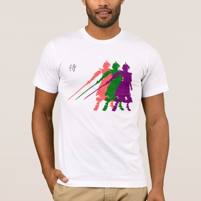 T-shirt Pièce en t samouraï (Devant)