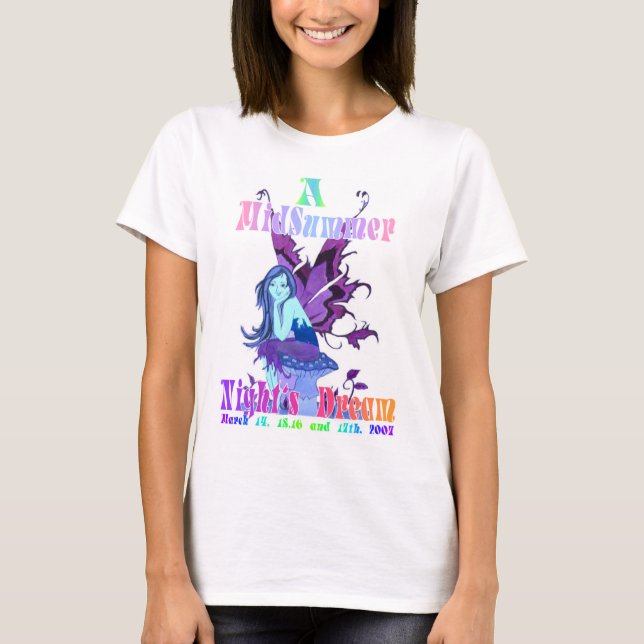 T-shirt Pièce en t simple de songe d'une nuit d'été de (Devant)