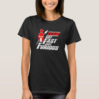 T-shirt Pièce en t spartiate de sprint - femmes