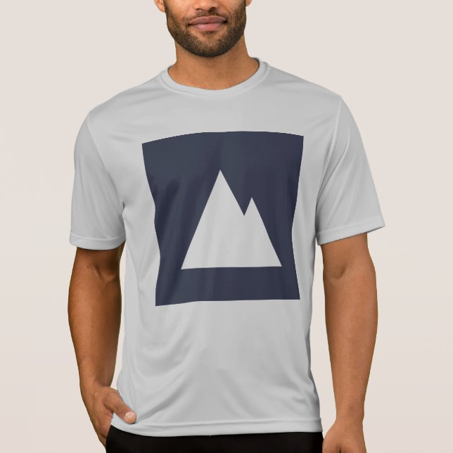 T-shirt Pièce en t sportive de logo sans valeur de (Devant)