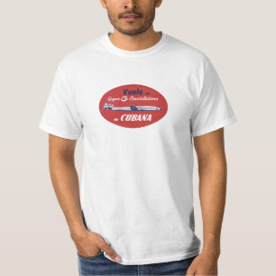 T-shirt Pièce en t superbe de cru du Cuba de