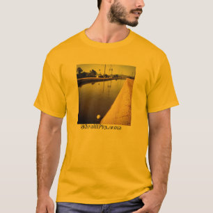 T-shirt Pièce en t unisexe de boule de canal