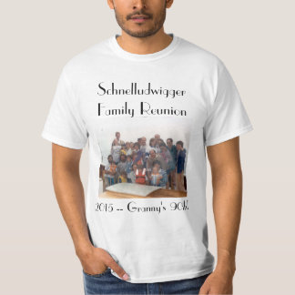 T-shirt Pièce en t unisexe de la Réunion de famille de