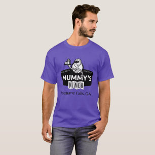 T-shirt Pièce en t unisexe du wagon-restaurant de la mama