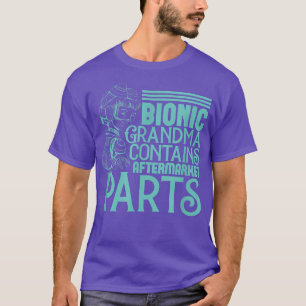T-shirt Pièces d'après-marché de grand-mère bionique genou