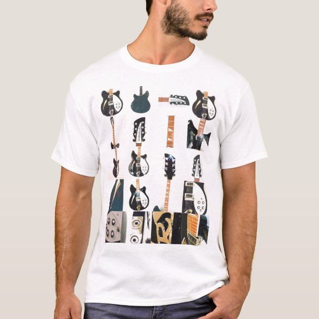 T-shirt Pièces de guitare (Devant)