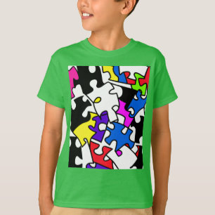 T-shirt Pièces de puzzle