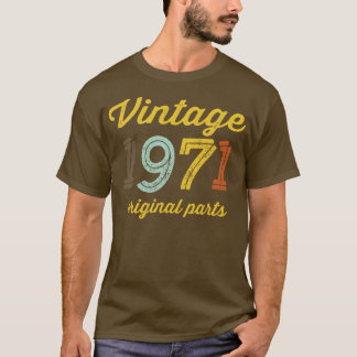 T-shirt Pièces d'origine vintage 1971
