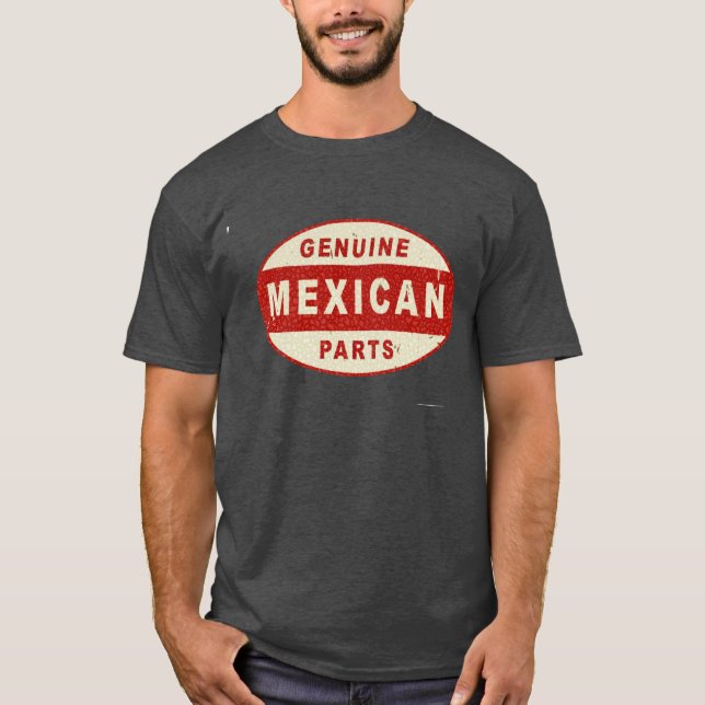 T-shirt Pièces mexicaines authentiques (Devant)