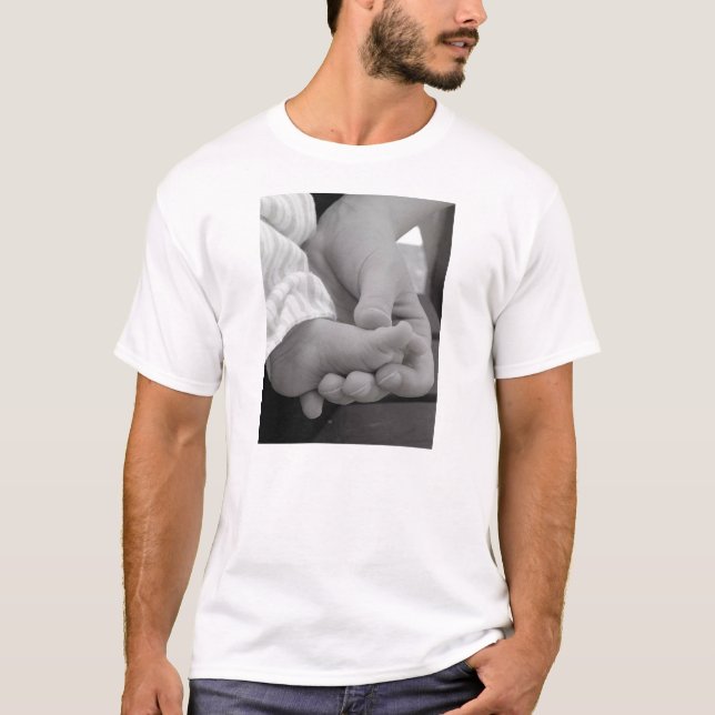 T-shirt Pied de bébé (Devant)