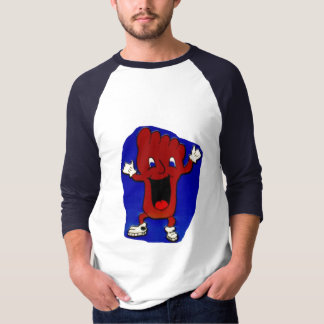 T-shirt Pied heureux, pied triste