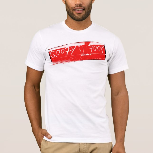 T-shirt Pied maladroit de planche de surf de surf surfant (Devant)