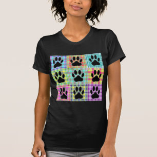 T-shirt Pied Motif de chien