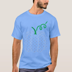T-shirt Pieds d'oiseau citrouille Lazy Costume d'Halloween