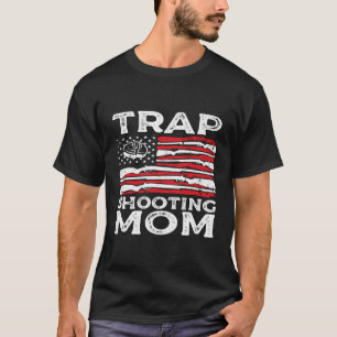 T-shirt Piège tirer sur maman droits d'armes à feu America