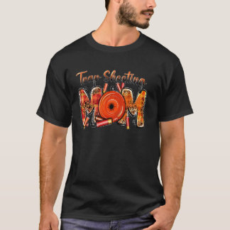 T-shirt Piège tirer sur maman Léopard Occidental Fête des
