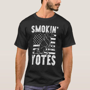 T-shirt Piégeage de coyotes Smokin Yotes Chasse au coyote