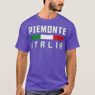 T-shirt Piemonte Piedmont Italia