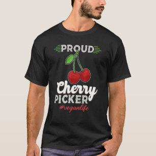 T-shirt Pier Cerisier Fière, Véganisme Végétarien Végétari