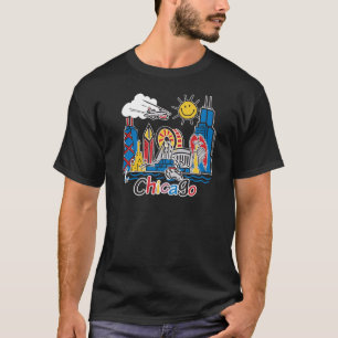 T-shirt Pier de la marine de Chicago