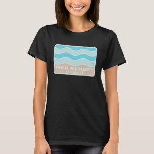 T-shirt Pier Street Maryland MD Famille Vacances Souvenir