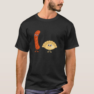 T-shirt Pierogi Et Kielbasa Nourriture Polonaise Pologne