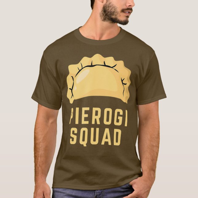 T-shirt Pierogi Inspiré Pierogi Maker Pierogi connexes Pie (Devant)