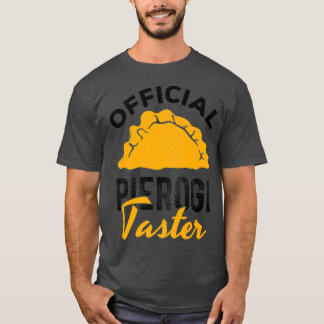 T-shirt Pierogi officiel Taster polonais Pierogies aliment