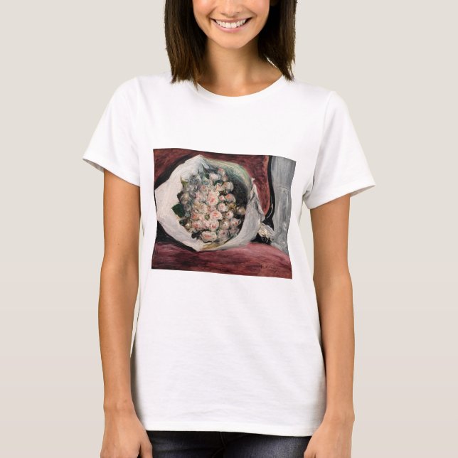 T-shirt Pierre-Auguste Renoir - Bouquet dans une boîte (Devant)