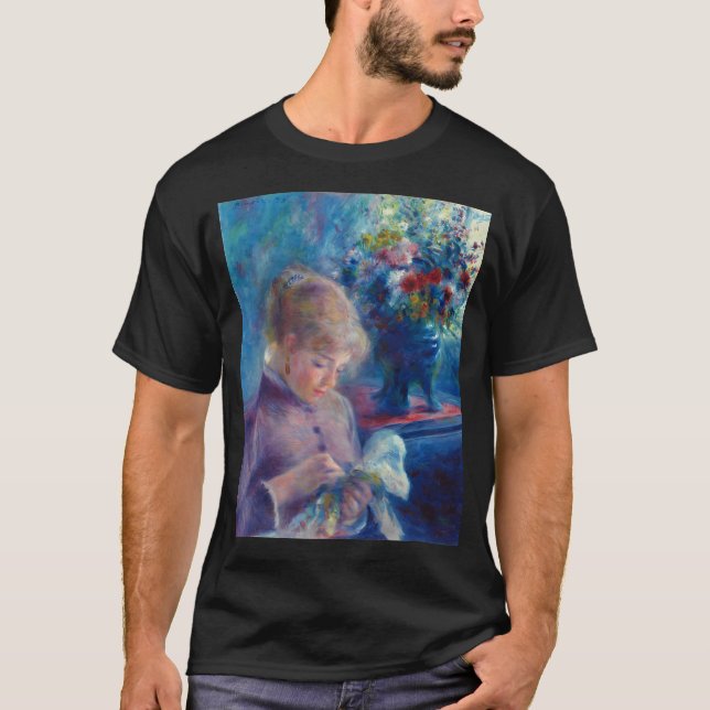 T-shirt Pierre-Auguste Renoir Jeune Femme (Devant)