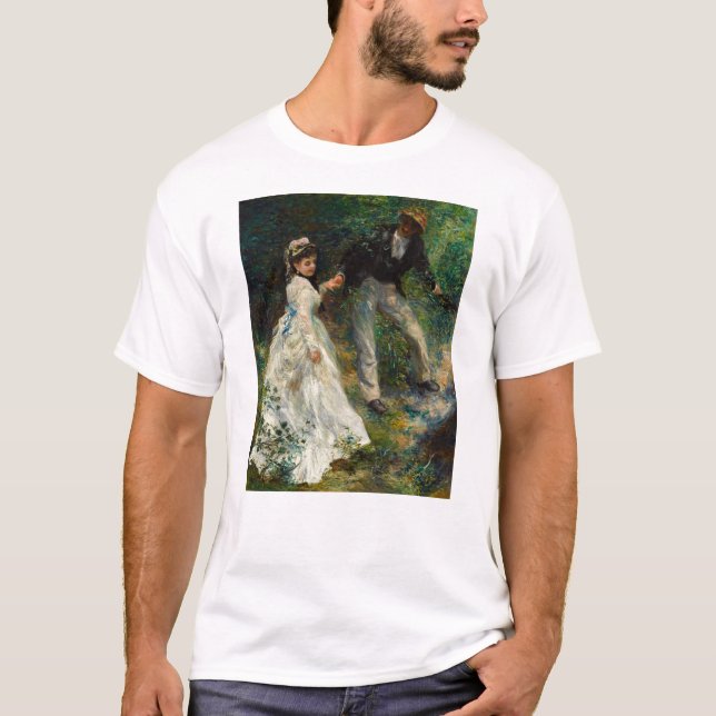 T-shirt Pierre-Auguste Renoir - La Promenade (Devant)