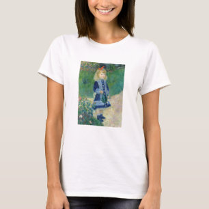T-shirt Pierre-Auguste Renoir - Une fille avec une canne d
