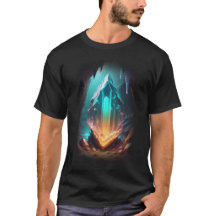 Pierre brillante 3D Turquoise