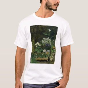 T-shirt Pierre fleurs de Renoir un   en serre chaude