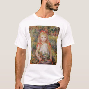 T-shirt Pierre fleurs de transport fille de Renoir   d'une
