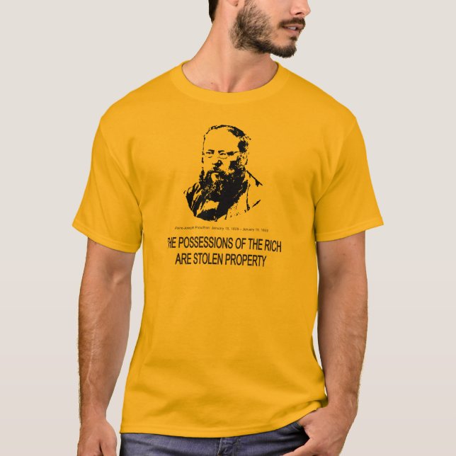 T-shirt Pierre-Joseph Proudhon (Devant)